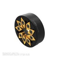 simcut K2 whirling head, thread whirling head for CITIZEN machines (PCM), Ds=12 mm, number of cutting edges=9