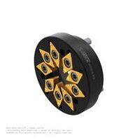 simcut K2 whirling head, thread whirling head for STAR machines, Ds=12 mm, number of cutting edges=9