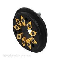 simcut K2 whirling head, thread whirling head for TSUGAMI machines, Ds=12 mm, number of cutting edges=9
