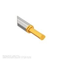 simcut BA cutting insert, slotting of groove outer edge chamfers, Dmin=6 mm, w=4.5 mm, L2=15.9 mm