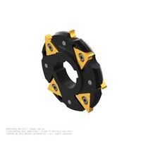 freză cu disc simmill M4, oțel, freză cu disc, suport cu șaibă, muchie de tăiere = 160 mm, D=40 mm, dinți=