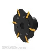 simmill H2 Scheibenfräser, Nut-, Trenn- und Schlitzfräser, ØDS=100 mm, tmax=18 mm, Zähne=