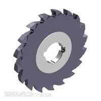 simmill QX fraise à disque, fraisage de disques, rainurage, DS=63, w=6, tmax=15, R=0