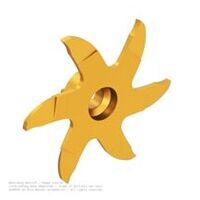 simmill VX inserto per fresatura, fresatura di scanalature generiche, forma di scanalatura diritta, w=1,5 mm, R=0,1 mm, Dmin=40 mm, tmax=13,5 mm