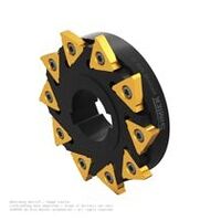 simmill MX Scheibenfräser, Stahl, Scheibenfräser, Aufnahme mit Keilnut, Schneidkr.=63 mm, D=22 mm, Zähne=