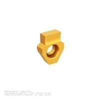 simcut BF Cutting insert, grooving of longitudinal grooves, DIN 6885, tolerance JS9, w=5 mm, w=5 mm, tolerance JS9