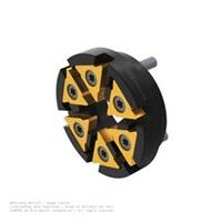 simcut F5 Clamping holder, thread whirling head for STAR machines, Ds=12 mm, number of cutting edges=6