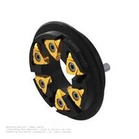 simcut F5 clamping holder, thread whirling head for TSUGAMI machines, Ds=16 mm, number of cutting edges=6