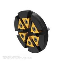 simcut F5 Clamping holder, thread whirling head for TORNOS machines, Ds=12 mm, number of cutting edges=6