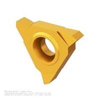 simcut M3 indexable insert, polygon milling by grooving, w=4 mm, tmax=5 mm, R=0.2 mm