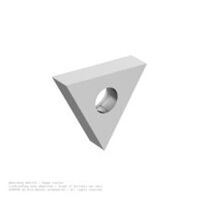 simcut F5 Indexable Insert, Semi-Finished Insert for individual profiles, b=4,1 mm