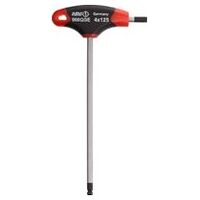 Double hexagon key (metric) with ergonomic 2-component T-grip