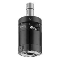 Gripper with pneumatic compensation unit