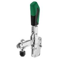 Senkrechtspanner mit grünem Handgriff