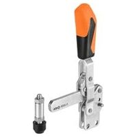 Senkrechtspanner mit orangefarbenem Handgriff