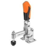 Senkrechtspanner mit orangefarbenem Handgriff