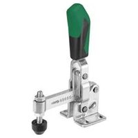 Senkrechtspanner mit grünem Handgriff