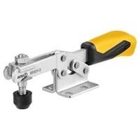 Horizontal clamp with yellow handle