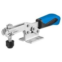 Abrazadera horizontal con empuñadura azul