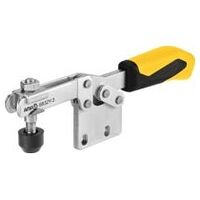 Horizontal clamp with yellow handle