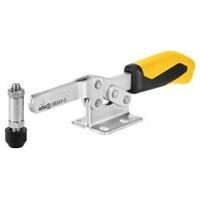 Horizontal clamp with yellow handle
