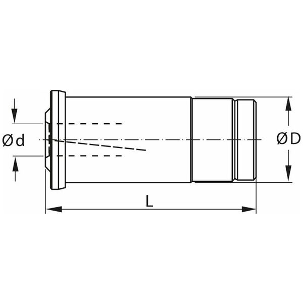 Pinza elastica cilindrica  ⌀​​ 32 mm