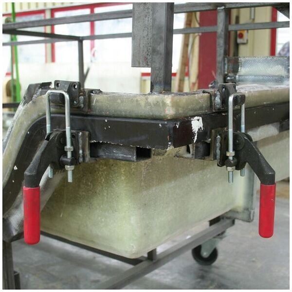 Hook toggle clamp heavy-duty, Type: 4 | Hoffmann Group