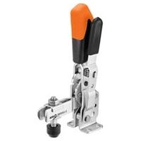 Senkrechtspanner mit orangefarbenem Handgriff und Sicherheitsverriegelung