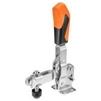 Senkrechtspanner mit orangefarbenem Handgriff