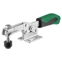 Abrazadera horizontal con empuñadura verde