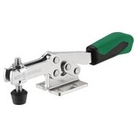 Abrazadera horizontal plus con empuñadura verde