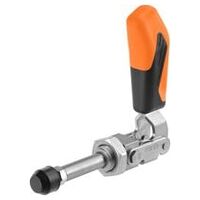 Tensor de varilla de empuje con mango naranja