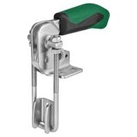 Locking clamp vertical with green handle