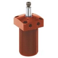 Swing clamp, pneumatic, flange version