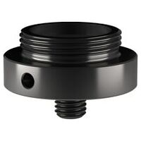 Centring plate with thread