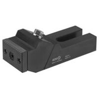 Stable clamping jaws, flat design