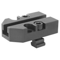 Base plate with groove