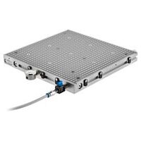 Vacuum clamping plate, Premium Diamond, diamond-coated to increase the friction value