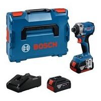 Akku-Drehschlagschrauber GDR 18V-215, 2 x Akku GBA 18V 4.0Ah, L-BOXX 136