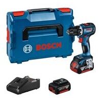 Akku-Bohrschrauber GSR 18V-90 C, 2 x Akku GBA 18V 4.0Ah, L-BOXX 136