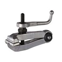 Doppelt starker Handfeilkloben mit breitem Maul, Sechskantmutter, Schlüssel, max. 40 mm Spannweite (Gesamtlänge 180 mm)