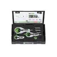 Set di Spaccadadi meccanico da 4 parti, 55-1/-2/-3 con scalpelli di ricambio in L-Boxx Mini