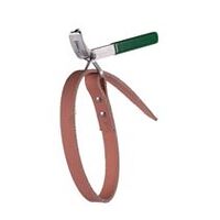 Strap wrench for oil filter removal