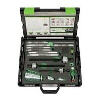 59-teiliger jeu d'extracteurs pour roulements à billes pour petits et moyens roulements à billes à gorges