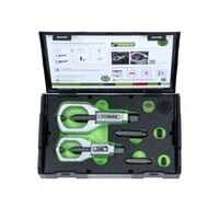 Set spaccadadi meccanico a 8 pezzi 54-2+54-3 con scalpelli di ricambio in L-Boxx Mini