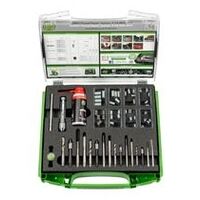 KUKKO-Thread-Repair-Set (M5x7,6, M5x10, M6x9,4, M6x12, M8x11,7, M8x16,2, M10x14, M10x20)