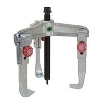 3-ramenný univerzálny sťahovák s rýchlo nastaviteľným sťahovacím hákom, upínacia šírka do 250 mm, upínacia hĺbka 200 mm