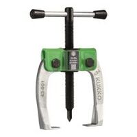Extracteurs de petites pièces 2-bras avec griffes d'extraction auto-centrants et étroites, jusqu'à une capacité de serrage 60 mm, profondeur de serrage 50 mm