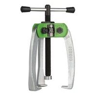 Extracteur de petites pièces 3-bras avec griffes d'extraction multiplicateur de force, auto-centrant, jusqu'à 70 mm capacité de serrage, 70 mm profondeur de serrage
