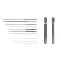Set of nozzle reamers, 12-piece, 0.6 - 1.9 mm